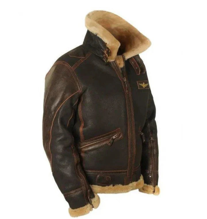 Herren Robuste Pilotenjacke