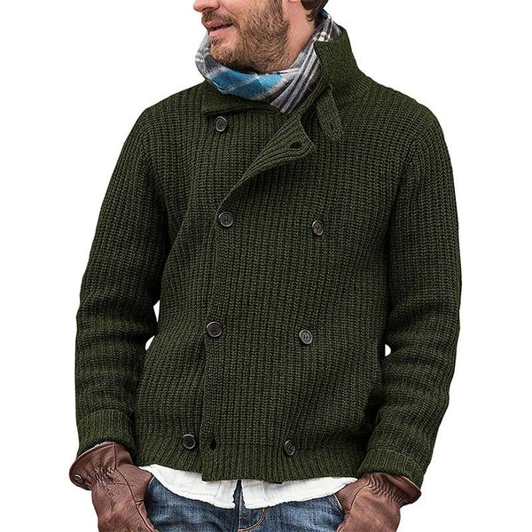 Stylische Herren Strickjacke mit Knöpfen