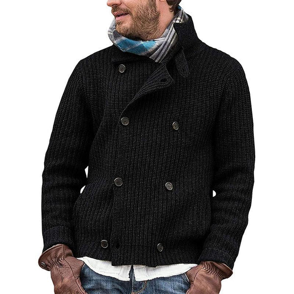 Stylische Herren Strickjacke mit Knöpfen