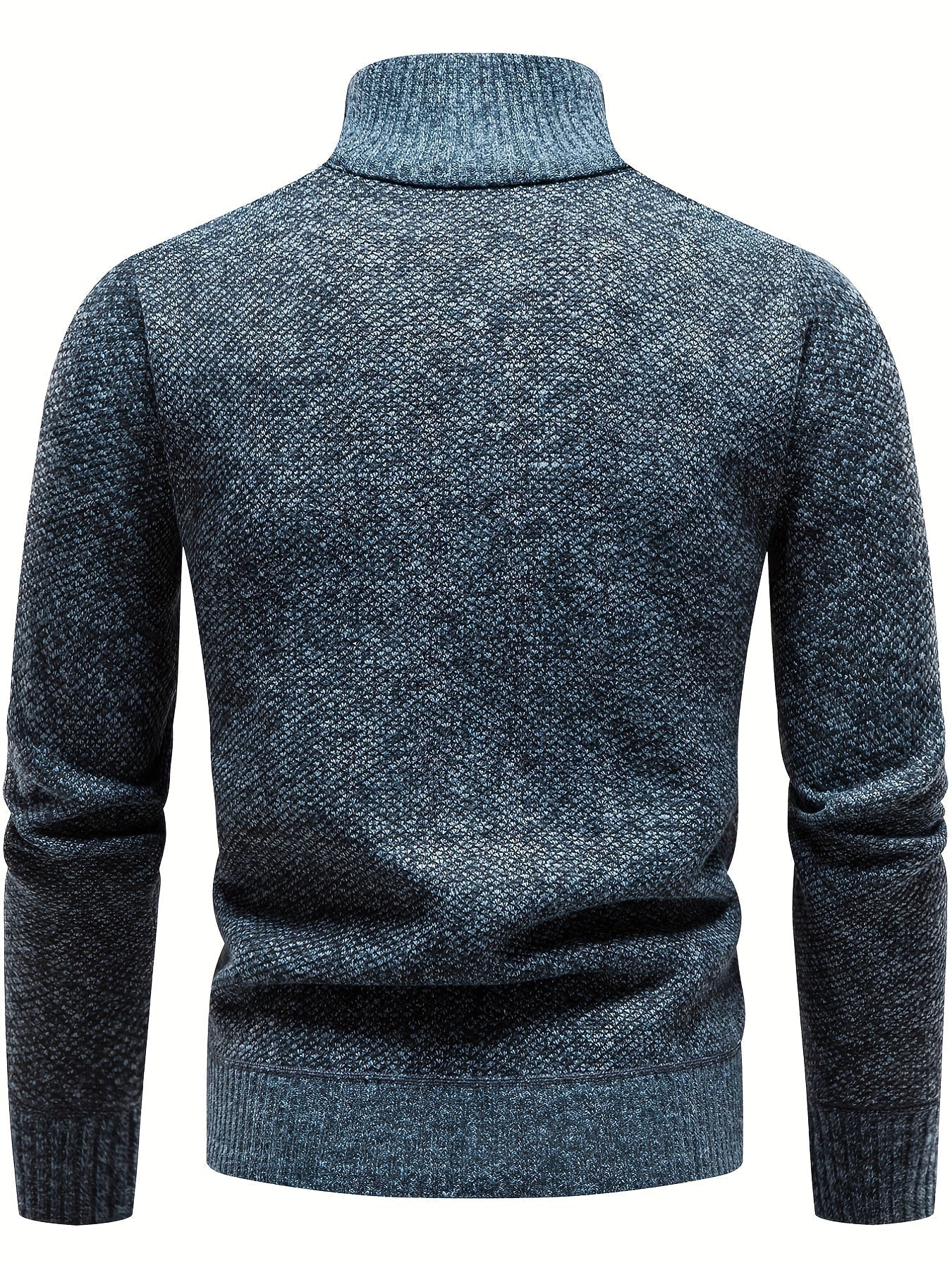 Herren Halbzip-Pullover mit Rollkragen