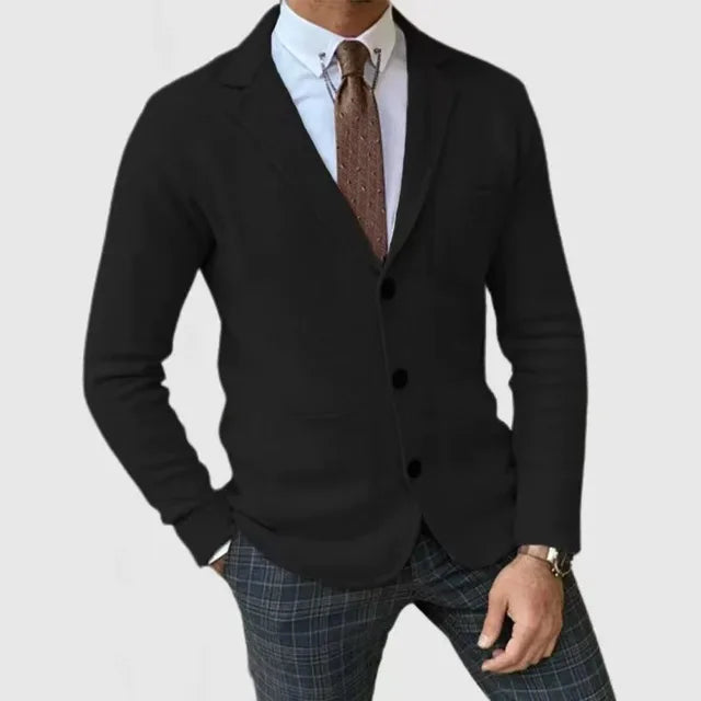 Herren Luxuriöser Wollblazer