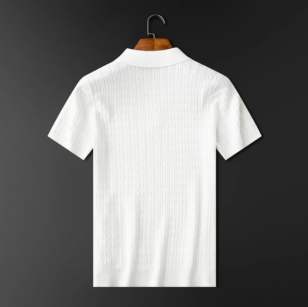 Herren Diamant Knit Polo