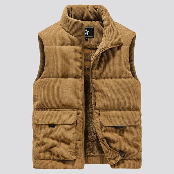 Herren Luxus-Cord-Gilet